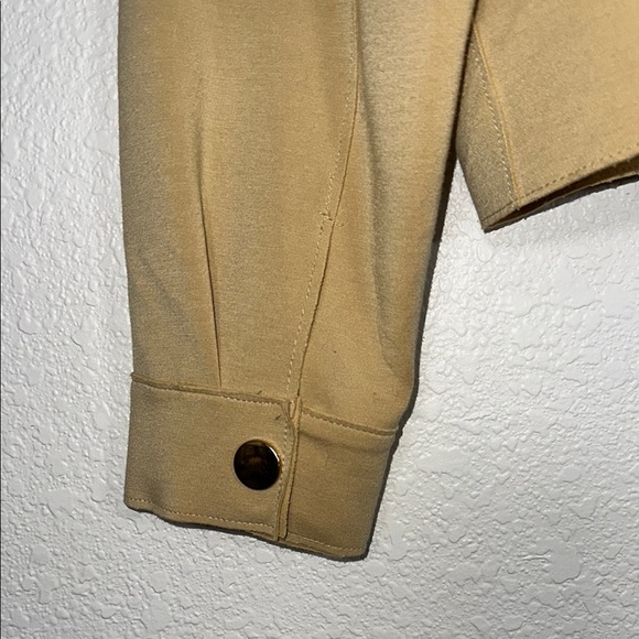 Joie Tan Utility Jacket with Relaxed Fit L - Picture 7 of 7